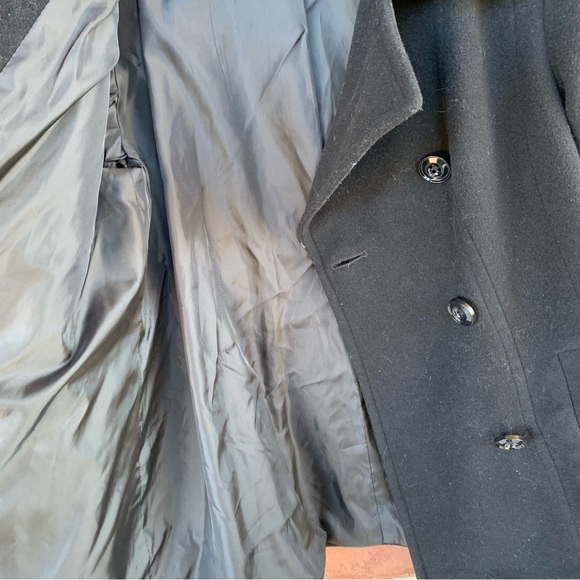 Double breasted wool blend coat by Anne Klein   size XL - Picture 5 of 11